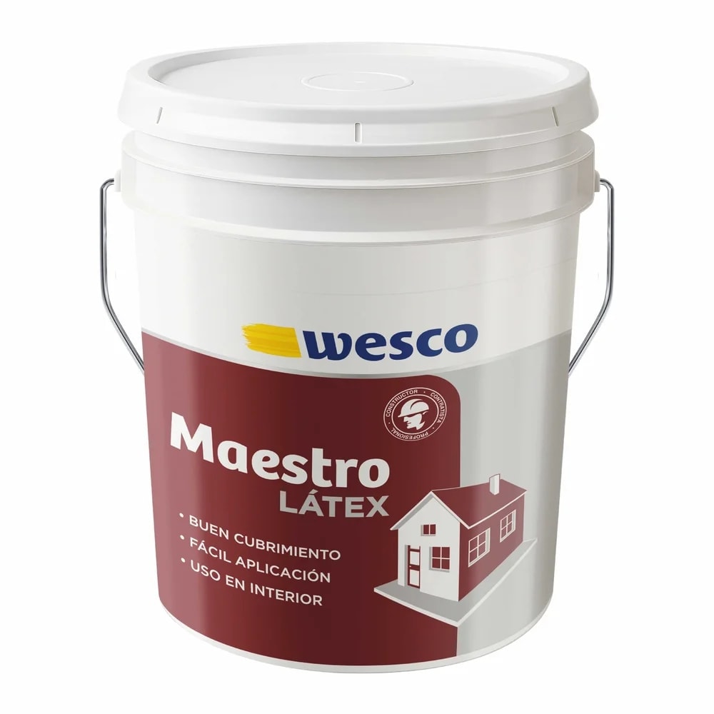 PINTURA WESCO BLANCO CANECA 18,9L